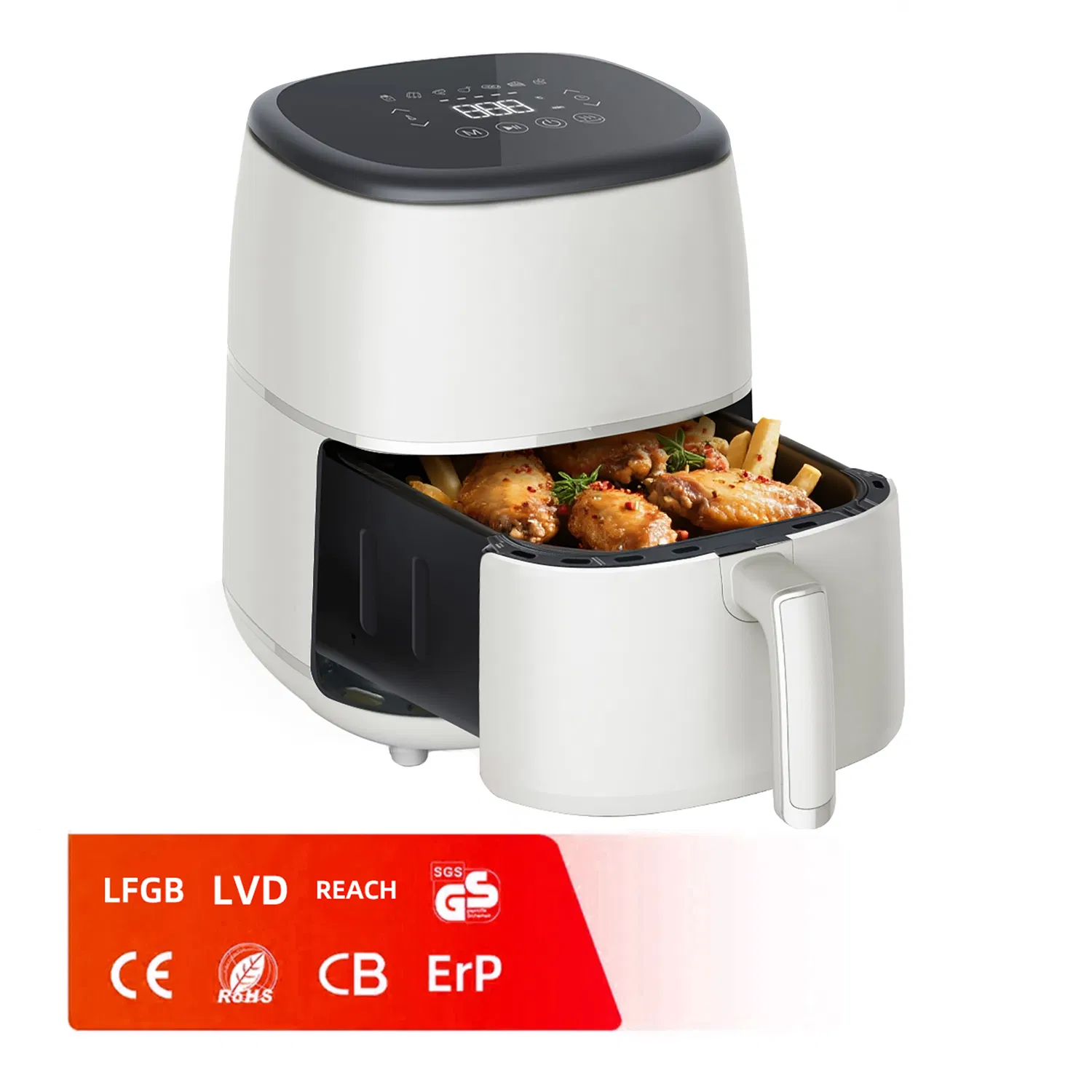 4L Air Fryer, Large Capacity Household Use, Multi-Function, Fully Automatic, Electric Roasting Pot, Oil-Free Cooking, Wholesale