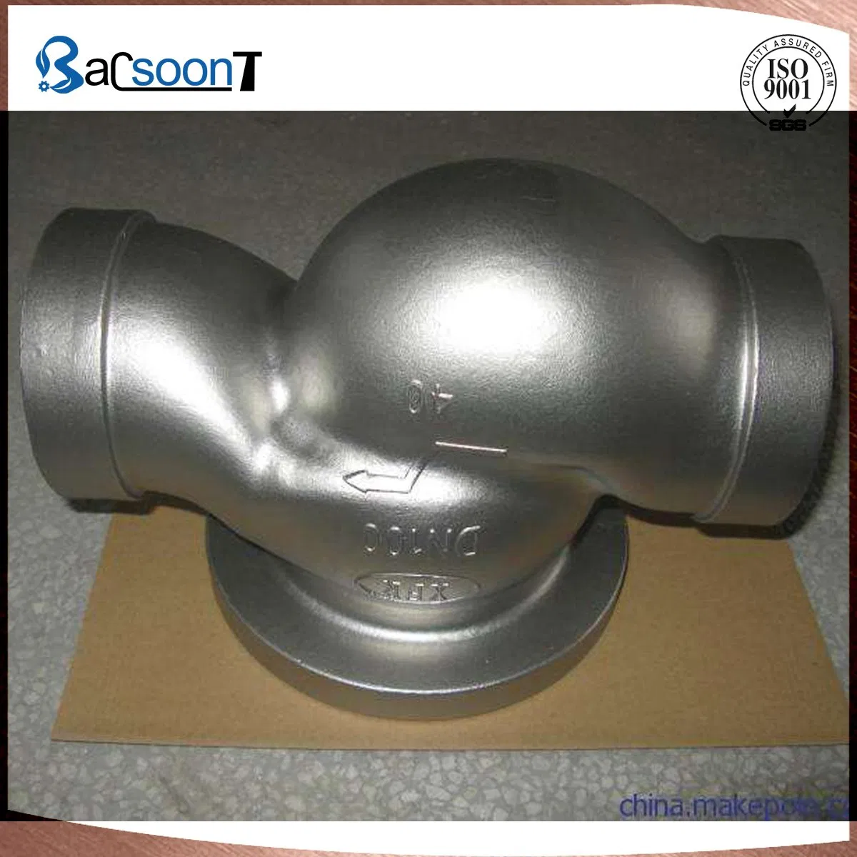 Stainless Steel/Carbon Steel Casting Tee Coupling/Pipe Fitting/Steel Part