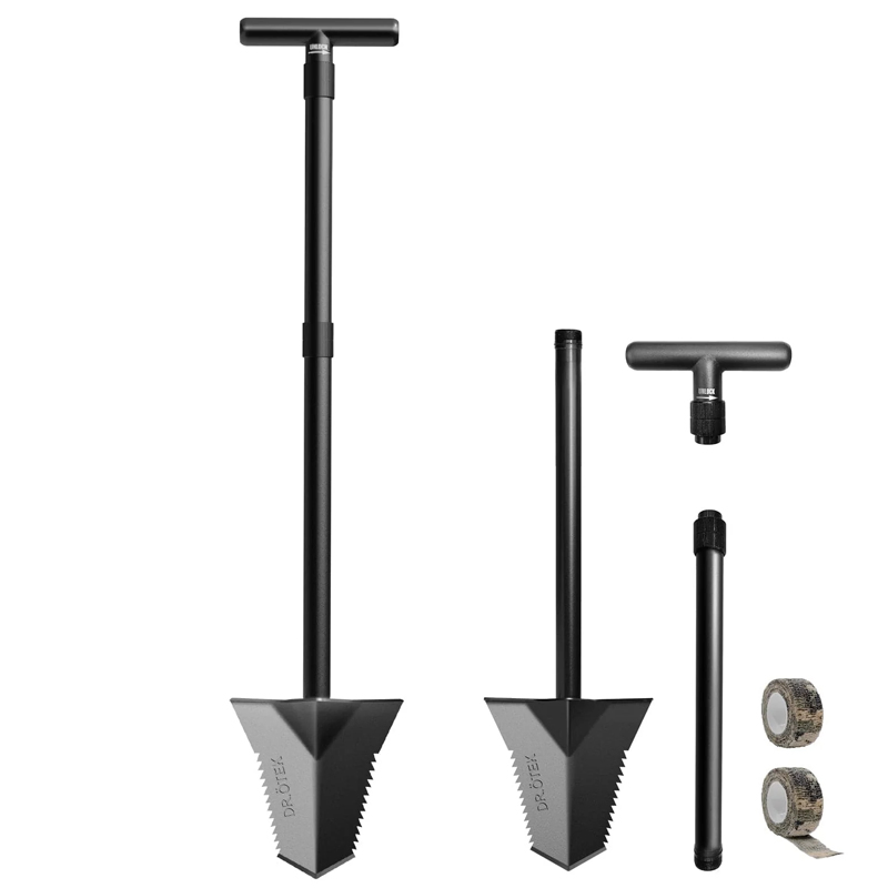 Outdoor Manual Digger Tool Metal Detecting Shovel for Gold Detection