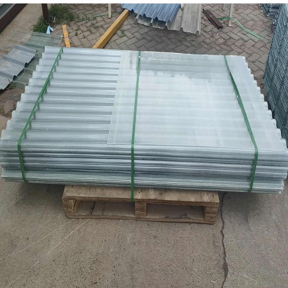 High Strength Fiberglass Panels FRP Corrugated Roofing Panels
