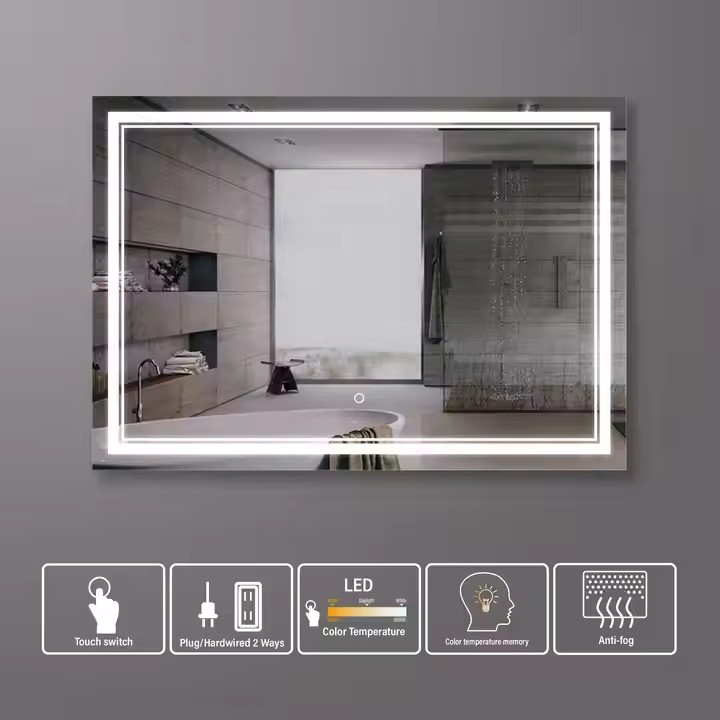 Wholesales Smart Mirror Bathroom Hotel LED Mirror