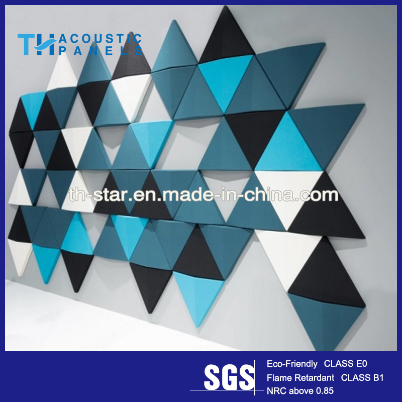 High-Density Pet Fiber Acoustic Panels for Wall and Ceiling - Sound Absorption & Decoration