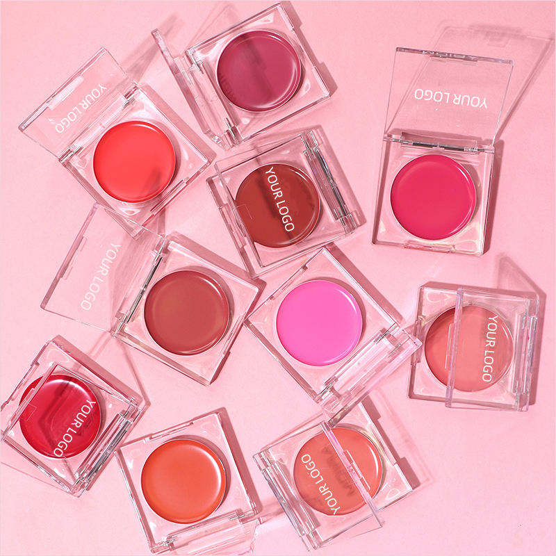 New Arrival Wholesale Cosmetics Vegan Blush Tint on Cheek Natural Waterproof Private Label Cream Blush