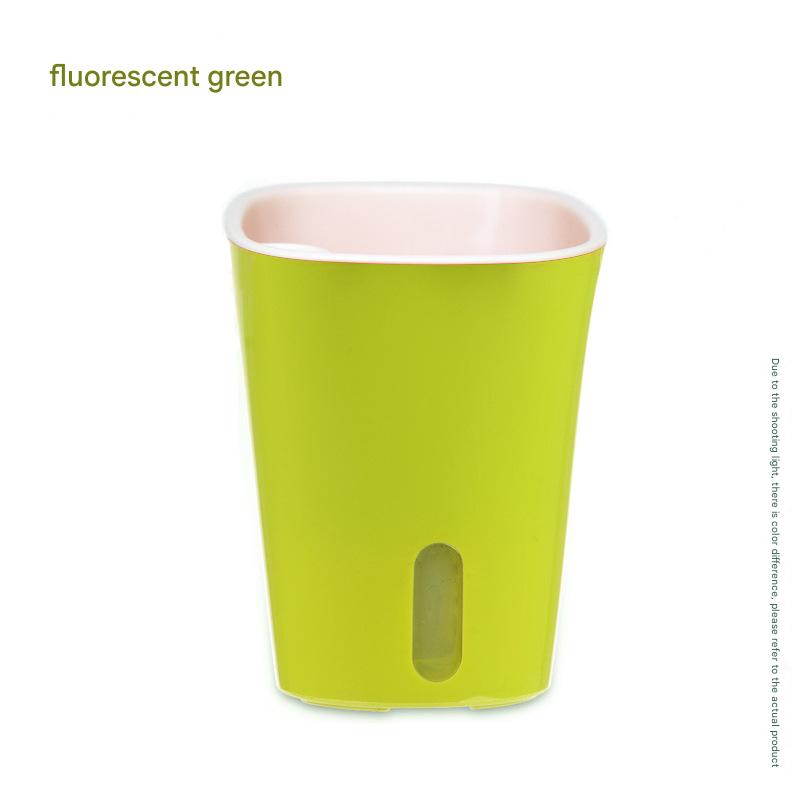 Горшки для растений пластиковые с автополивом зеленые