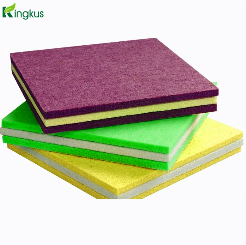 Anti-Fire Pet Polyester Fiber Decorative Acoustic Wall Panel