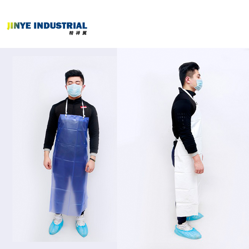 Washable Butcher PVC Apron Waterproof PVC Coated Apron