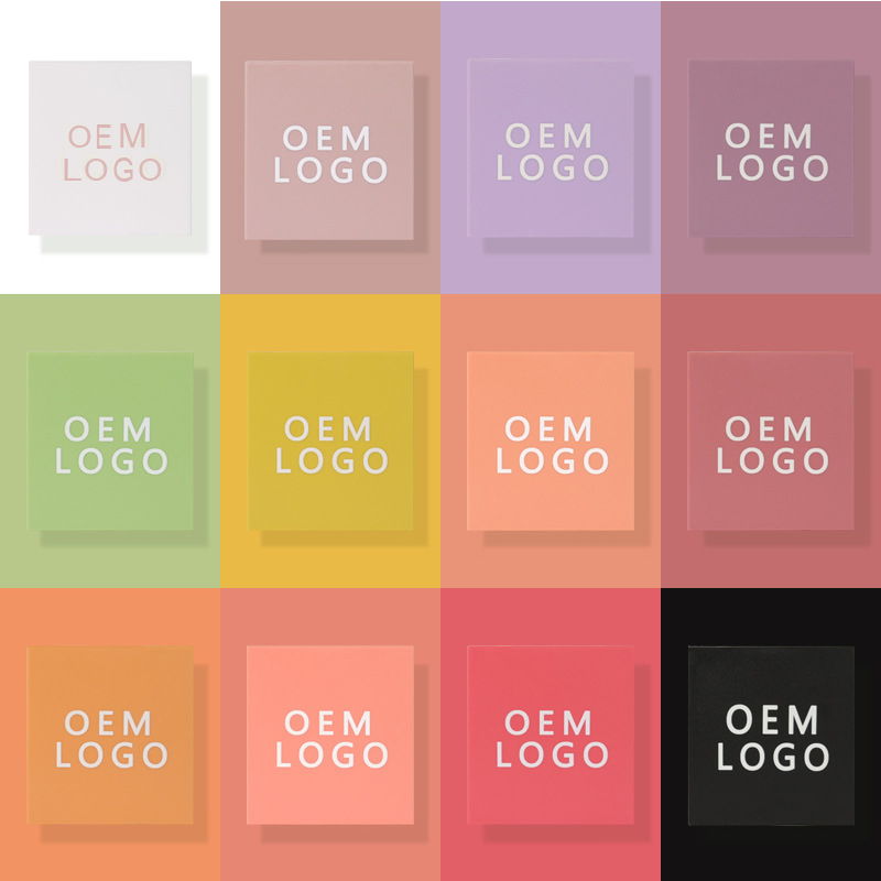 OEM 9 Color Eyeshadow Disc Eye Shadow Pearlescent Matte Free Assembly Color