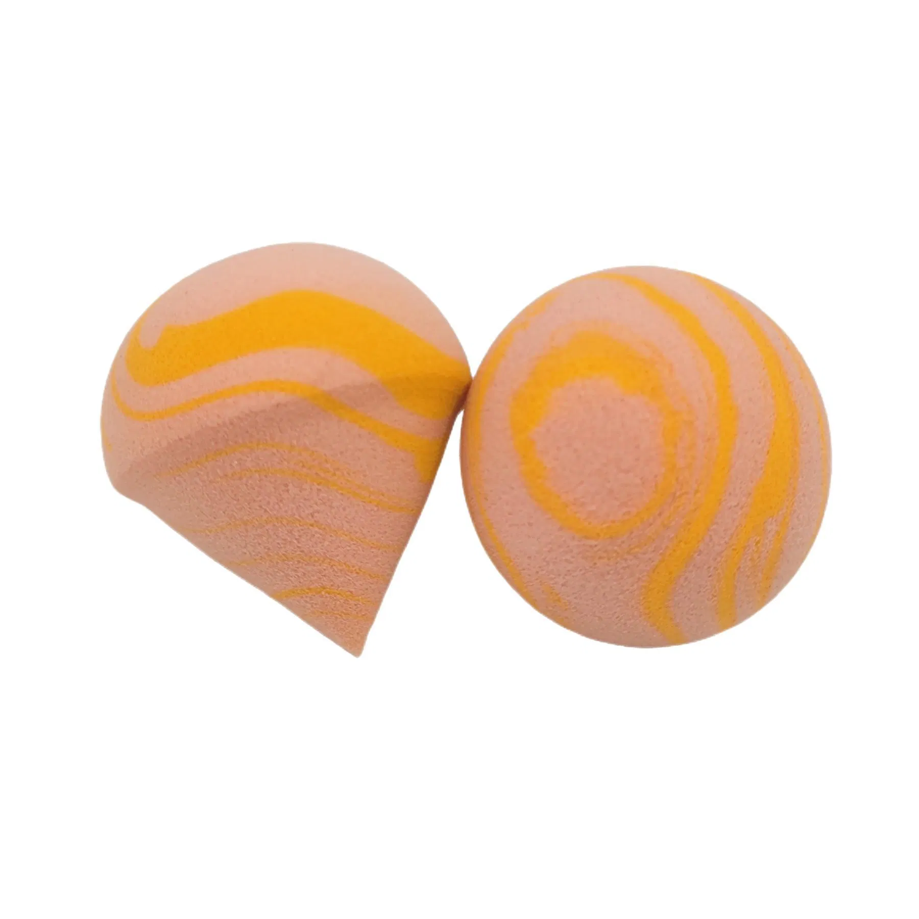 Hot Selling Colourful Soft Makeup Puff Tip Special Shaped Oblique Cut Foundation Blender Blending Sponges