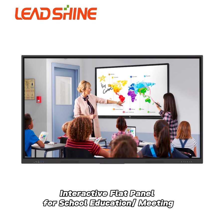 4K 86inch 20points Touch Screen Interactive Whiteboard Flat Panel for Education&Meetings