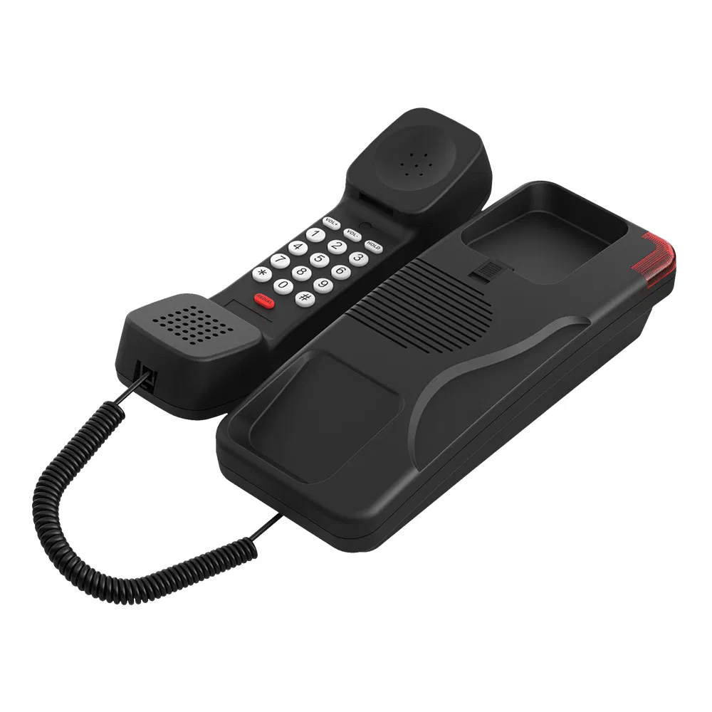 Premium Wall-Mounted VoIP Phone for Hotel Bathroom Use