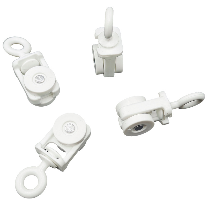 Premium Quality Smart Home 60mm 70mm 80mm Snake Shaped Curtainfixed Distance Pulley