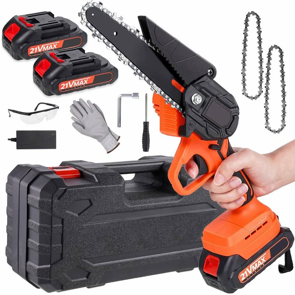 OEM 4 Inch or 6 Inch Mini Chain Saw Cordless Chainsaw