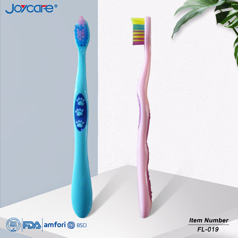 Soft Bristle 3D Printed Kids Toothbrush for Travel and Home