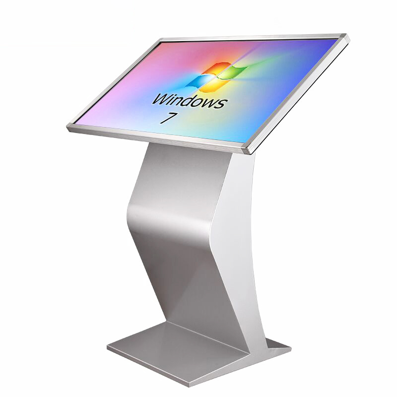 32 Inch Digital Signage Indoor Advertising Player White Color Kiosk