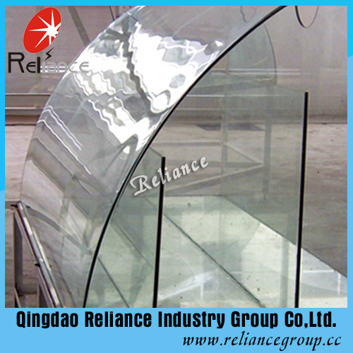 Clear, Ultra Clear, Tinted Curved Tempered, Safety Glass with CE Certificate