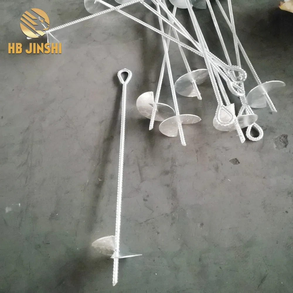16mm Steel Rod Hot Dipped Galvanized Agriculture Use Helix Anchor Pole