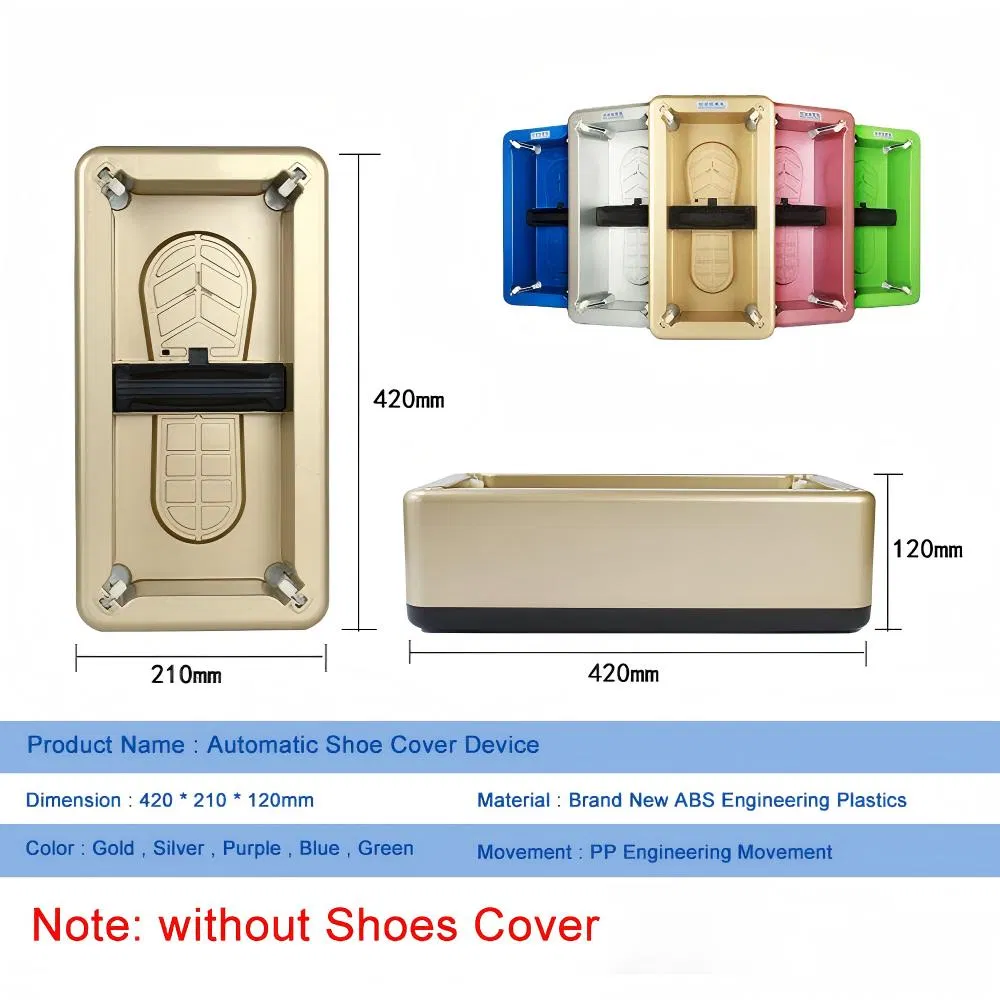 Automatic Disposable Shoe Cover Dispenser Machine for Home Office and Company Tidy Clean Household Cleaning Tool & Accessory
