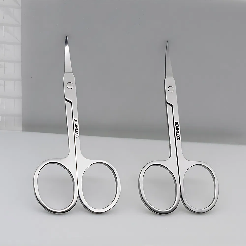 Tailor Eyelash Nail Scissors Private Label Stainless Steel Eyebrow Nose Hair Medical Scissors