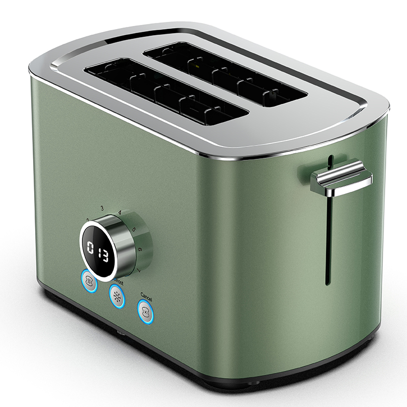 Tenfly Stainless Steel Bread Maker Customization 2 Slice Wide Slot Bread Toaster