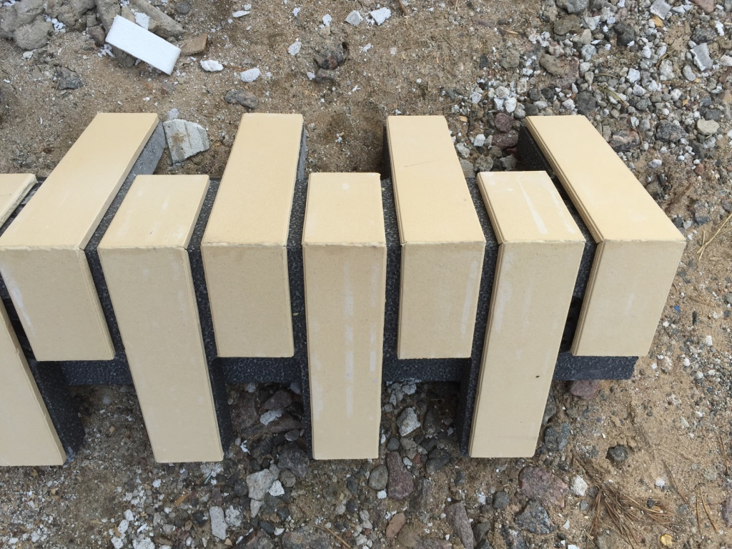 Декоративная клинкерная плитка для фасада и крыши