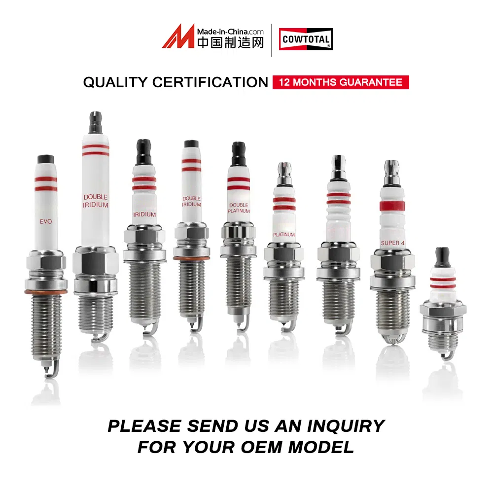 Иридиевые свечи зажигания Cowtotal для автомобилей
