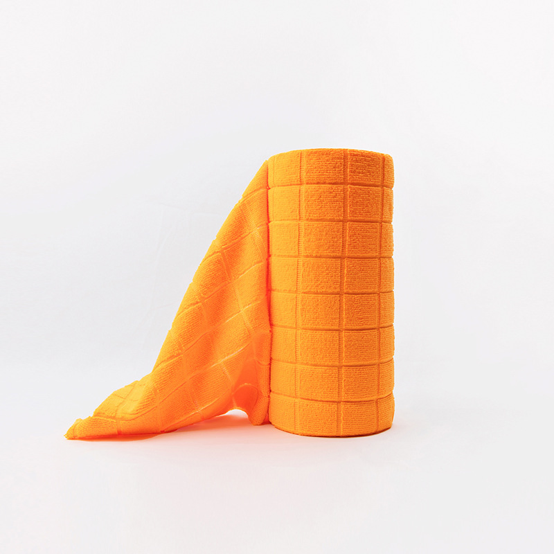 Esun Checkered Designed Soft and Super Absorbent Dish Towels in Roll