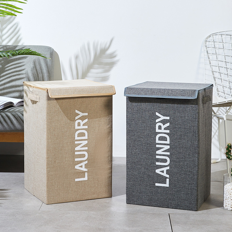Floor-Standing Dirty Clothes Hamper for Bathroom Bedroom Living