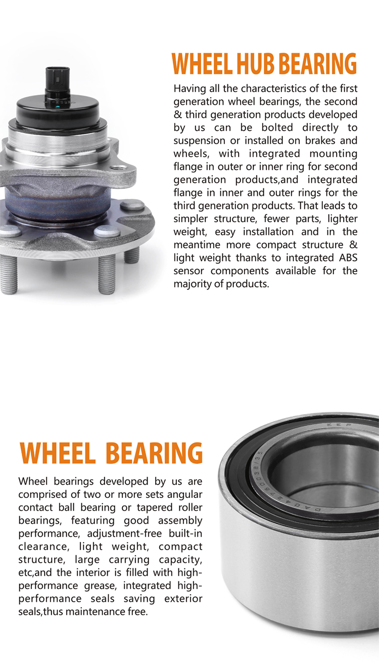 Подшипник ступицы колеса для японских и корейских авто