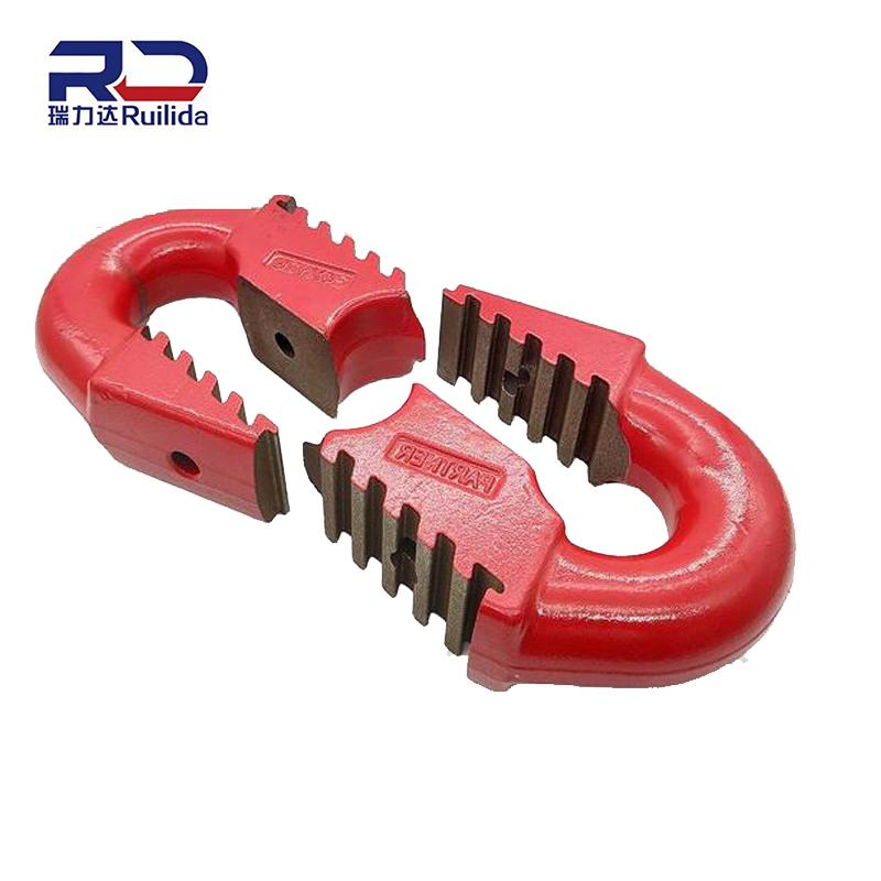 22-42mm High Quality Spiral Tooth Chain Connector for Sale/Connector Link for Mining Machinery Parts