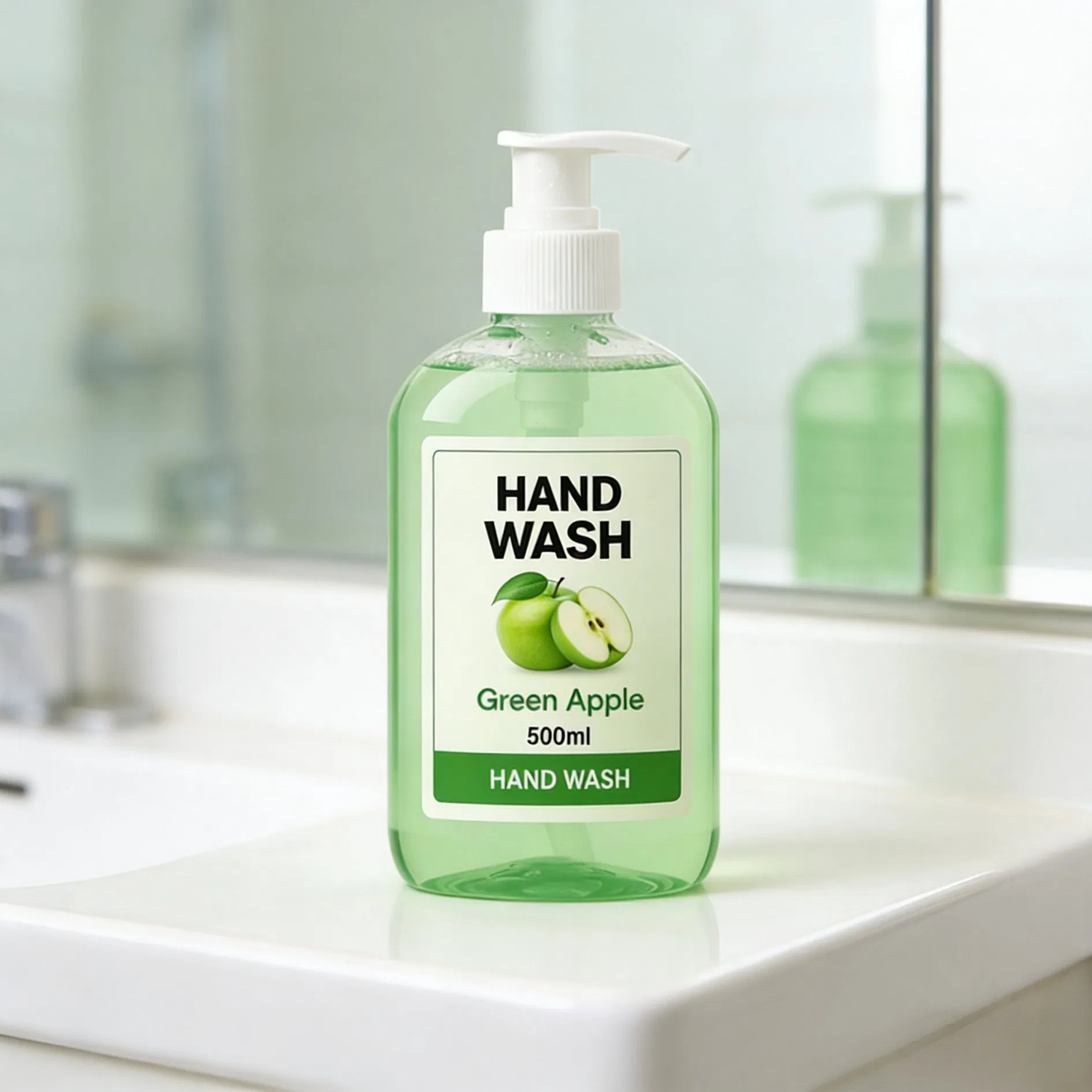 OEM Custom Organic Antibacterial Hand Soap Alcohol Free Fruity Hand Wash Foam