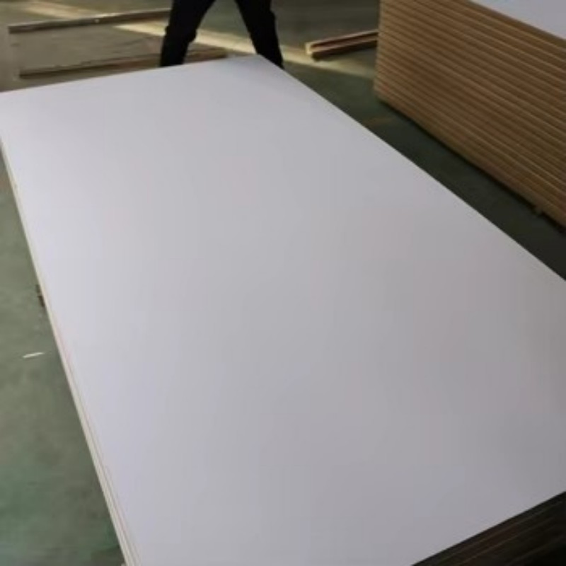 15mm Melamine Slotted MDF Groove Laminated MDF for Sheleves