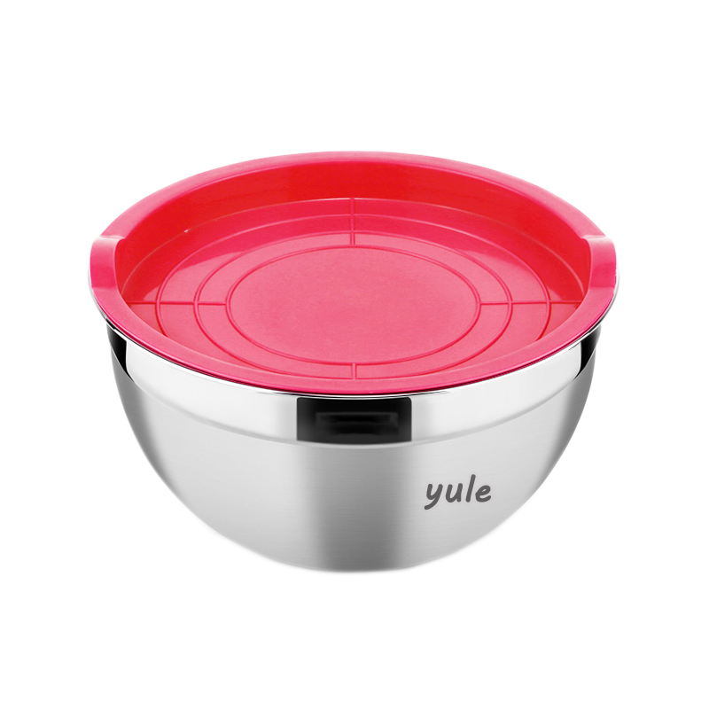 Multifunctional Kitchenware Salad Baking Cake Stainless Steel Mixing Bowl