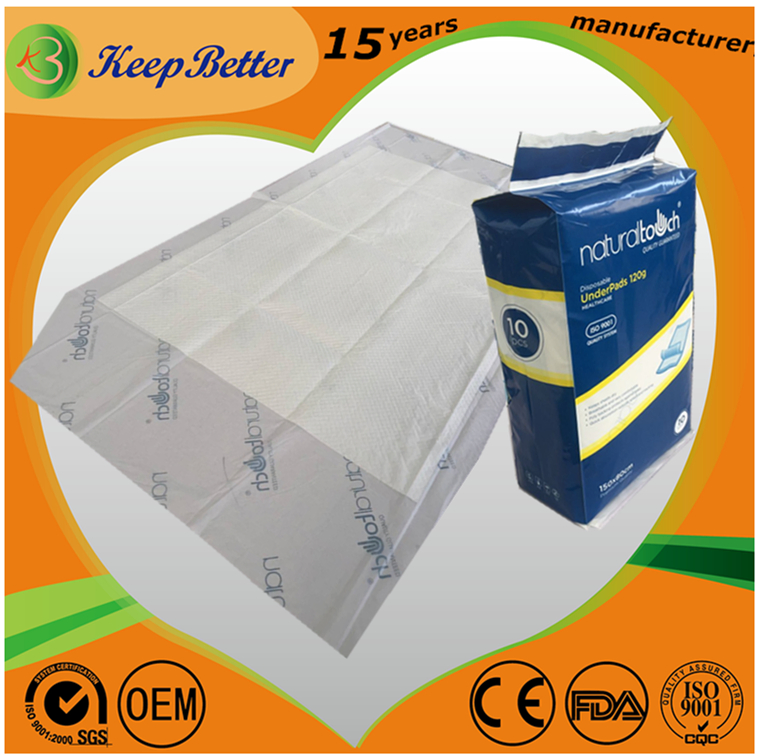 Disposable Adult Pads / Incontinence Underpads