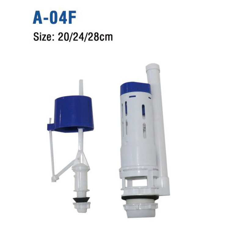 Factory Plastic Flush and Inlet Valve Toilet Tank Accessories