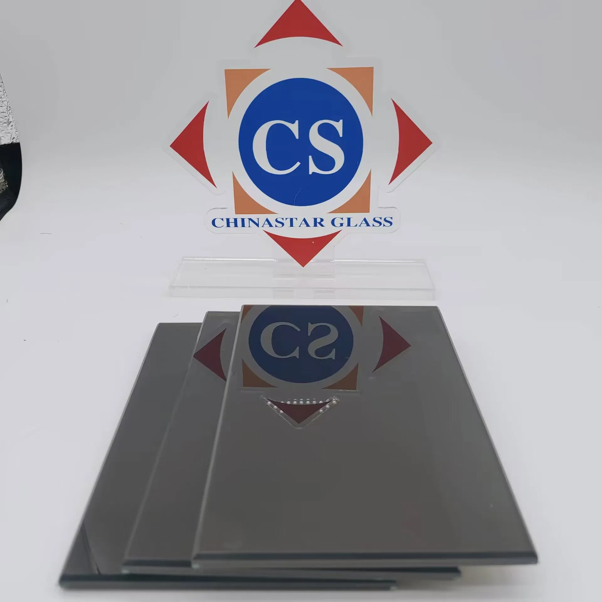 6.38mm Transparent Black Laminated Glass for Decorative/Furniture/Window/Architecture