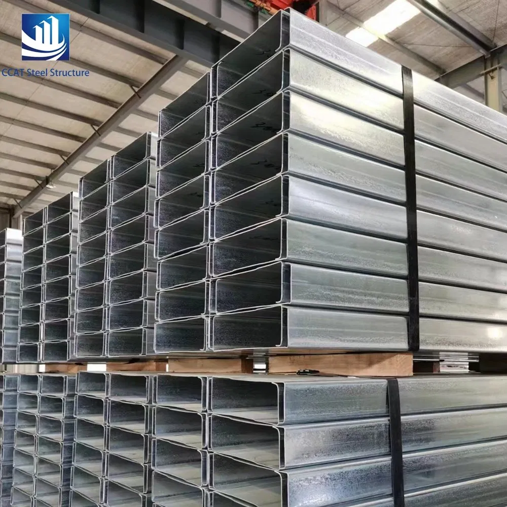 Hot-Sale Galvanized Roof Galvanized Steel C-Channel Cpurlin C-Type Steel