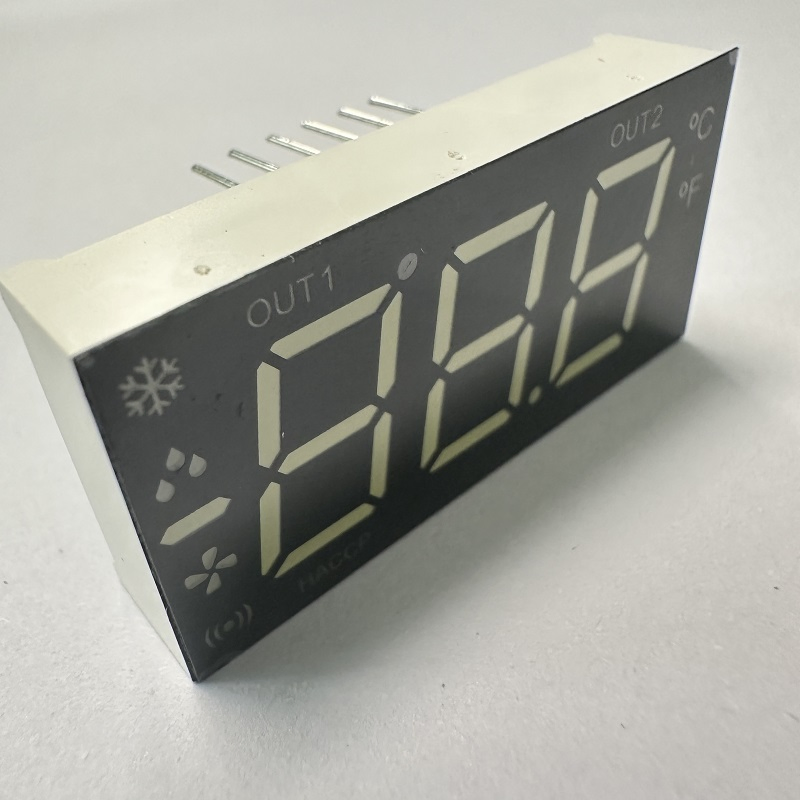 High Visibility 7 Segment LED Display for Refrigeration Units