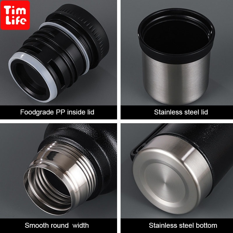 Термокружка Yerba Mate с трубочкой, 1000-1900 мл