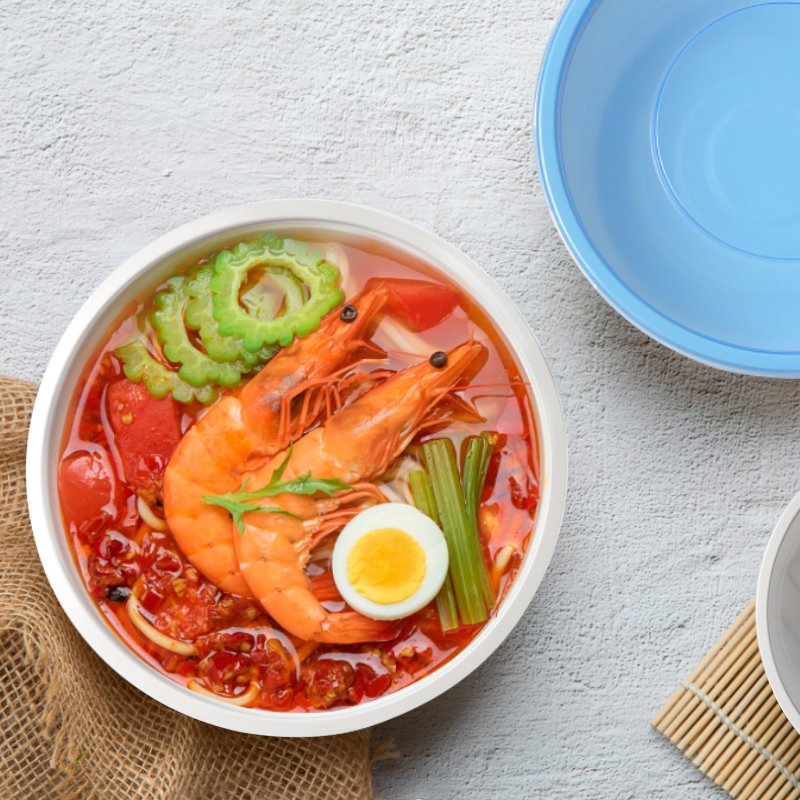 Пластиковая миска для еды Unisupply, 350-1000мл