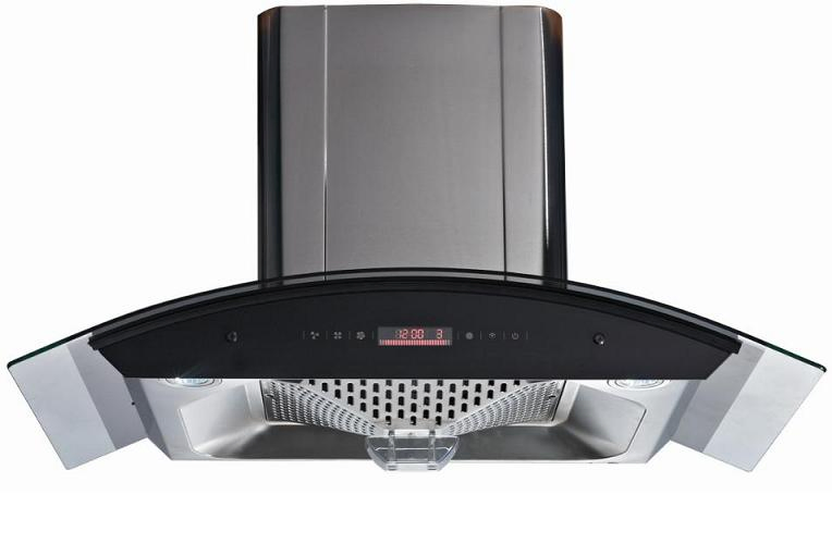 900mm Width Wall Mounted Chimney Cooker Hood Slim Range Hood