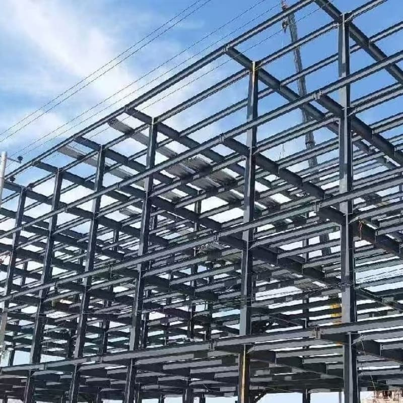 High Quality Steel Structure Warehouse Workshop with Modern Features for Industries, Leading Factory with Certifications