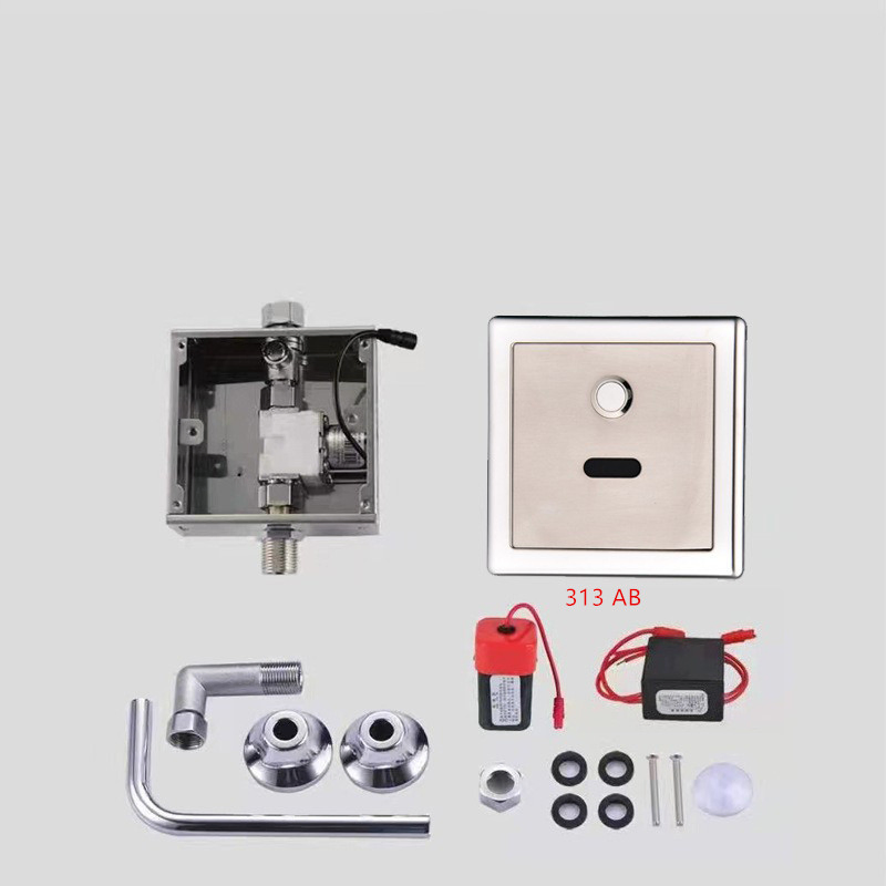 Wall Mounted Automatic Infrared Sensor Urinal Flusher Valve