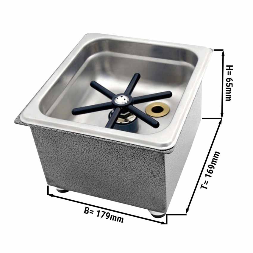 Simple Cup Rinser & Washer Glass Cup Washine Machine