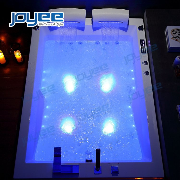 Джакузи Joyee для двоих, угловая ванна с гидромассажем