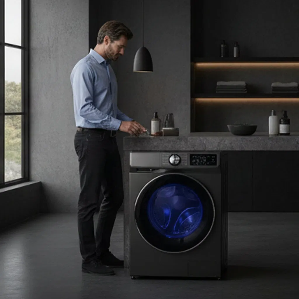 13 Kg High-Capacity Front Loading Washer Home Household Washing Machine