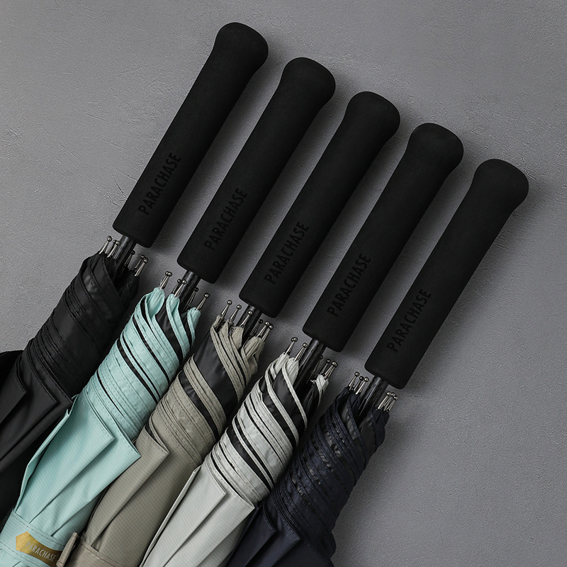 Автоматический зонт от солнца с длинной ручкой, карбон