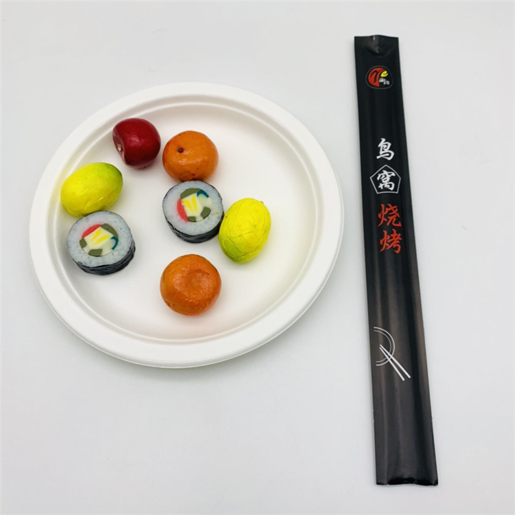 Personal Use 220mm Bamboo Chopstick in Individual Package