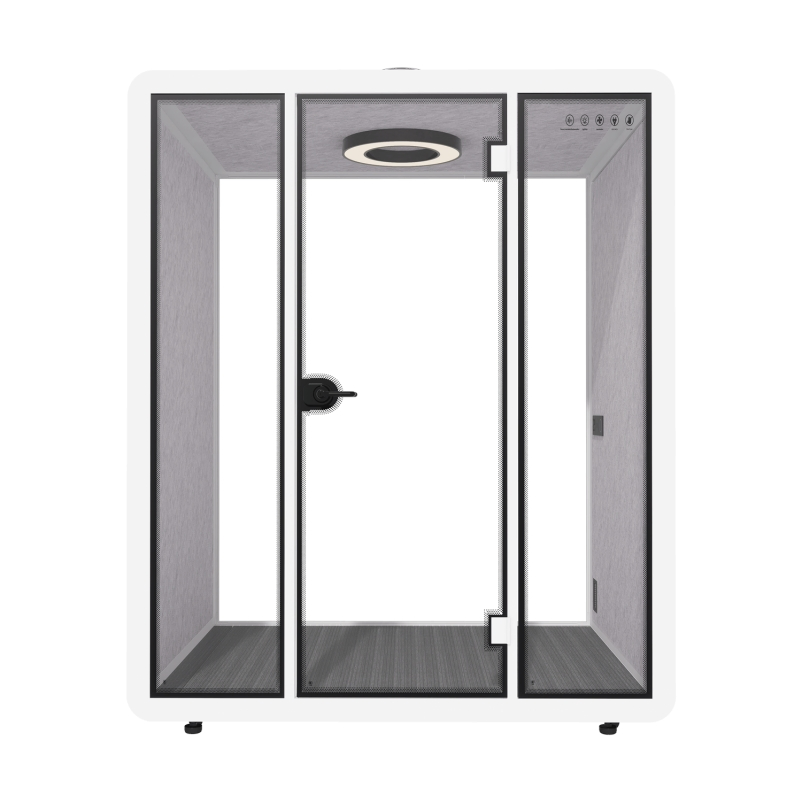 Phone Booth Pod for Universities with High Density Panels and Energy Efficient Lights