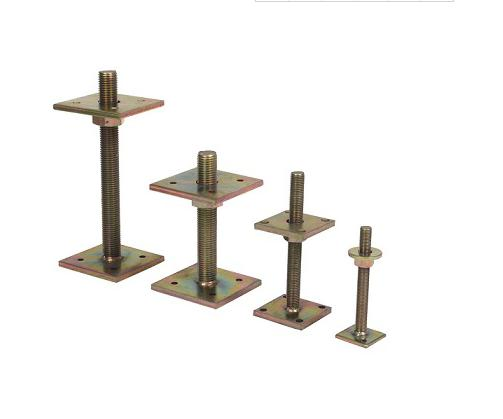U Bracket Steel Piers Supports Wood Base Post
