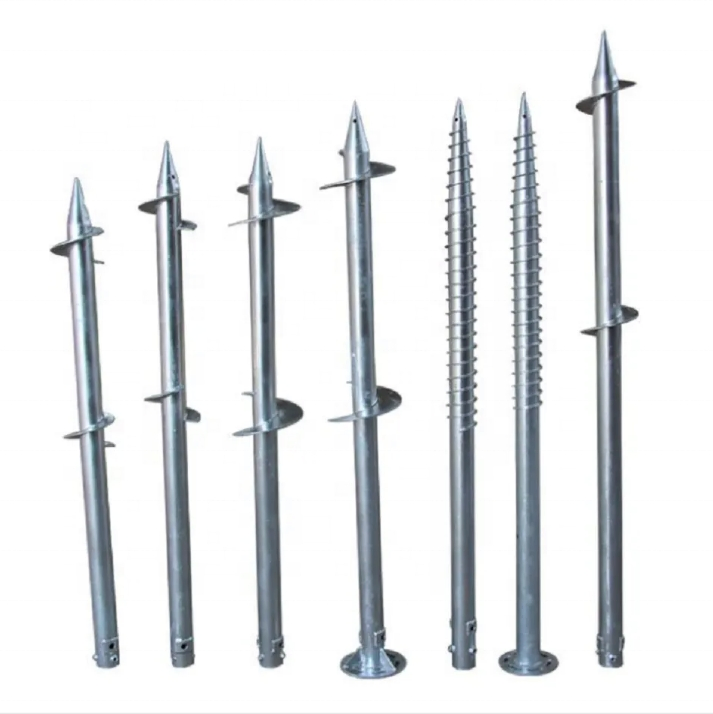 Ground Screw (Helical Ground Pile) HDG/Yzp for Solar Energy/ Wooden Houses Screw